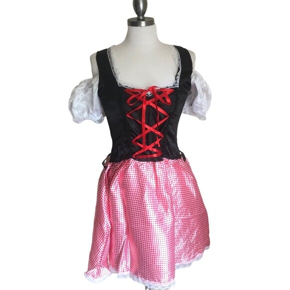 German Austrian Dirndl Dress Costume - Picture 2 of 9
